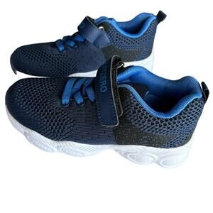 New Boy's Mayzero Blue Light Weight Running Sneaker‎ Shoes size 30